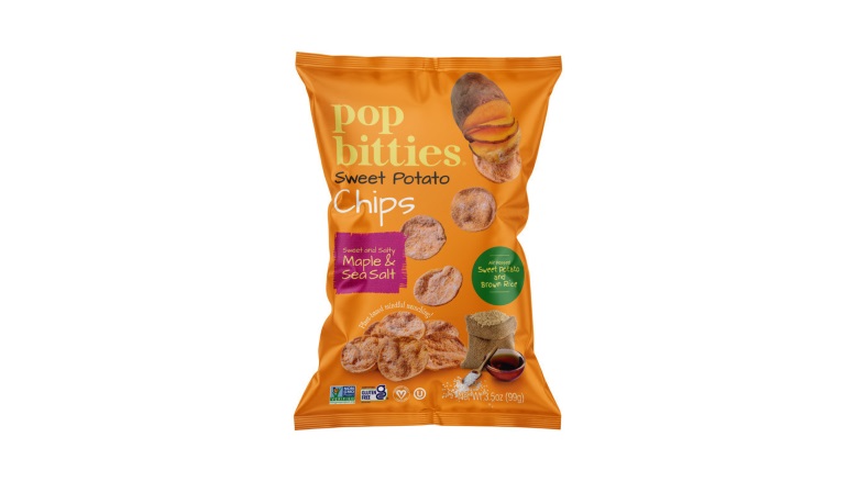 Pop Bitties Sweet Potato Maple & Sea Salt Chips
