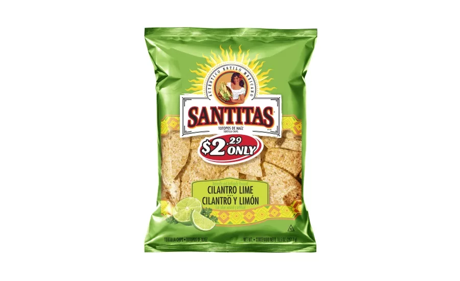 Santitas Cilantro Lime tortilla chips