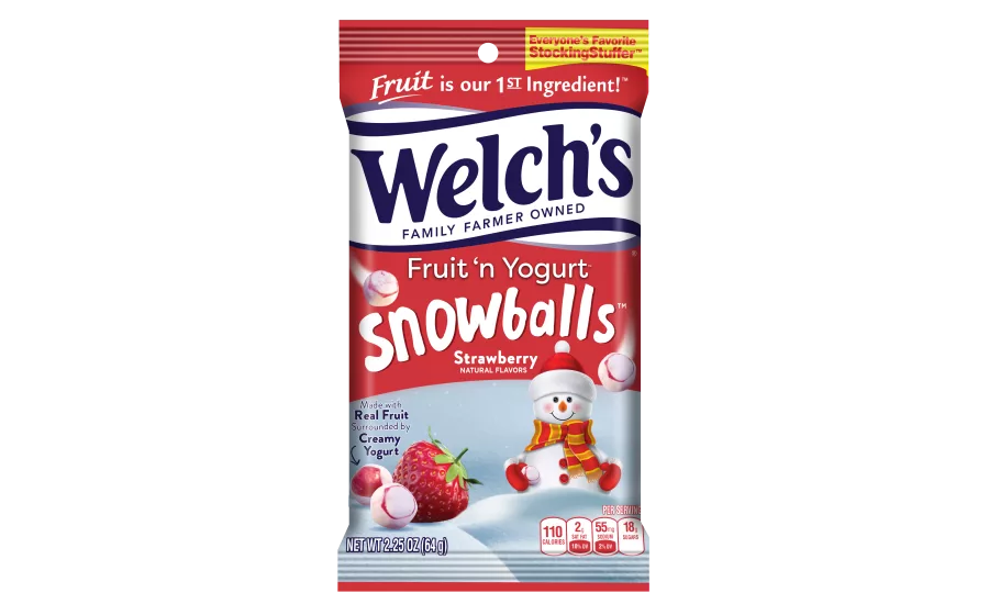 Welch’s Fruit ‘n Yogurt Snowballs fruit snacks