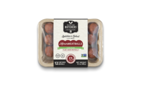 The Very Good Butchers plant-based meatballs, now Non-GMO Project Verified
