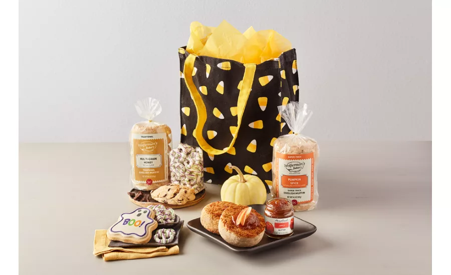 Wolferman's Bakery Halloween Bakery Gift Box and Bakery Halloween Tote Gift