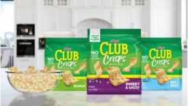 Club Crisps Sweet & Salty crackers