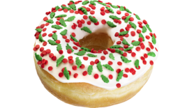 Dunkin' Holly Berry Donut