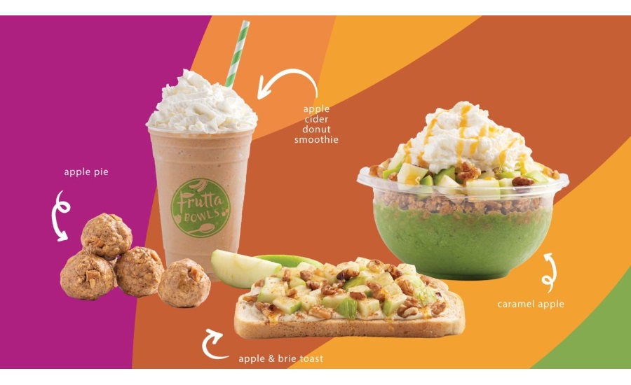Frutta Bowls releases new apple-spiced 'Legends of Fall' menu items