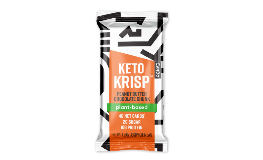 Keto Krisp expands plant-based line with launch of Peanut Butter Chocolate Chunk bars