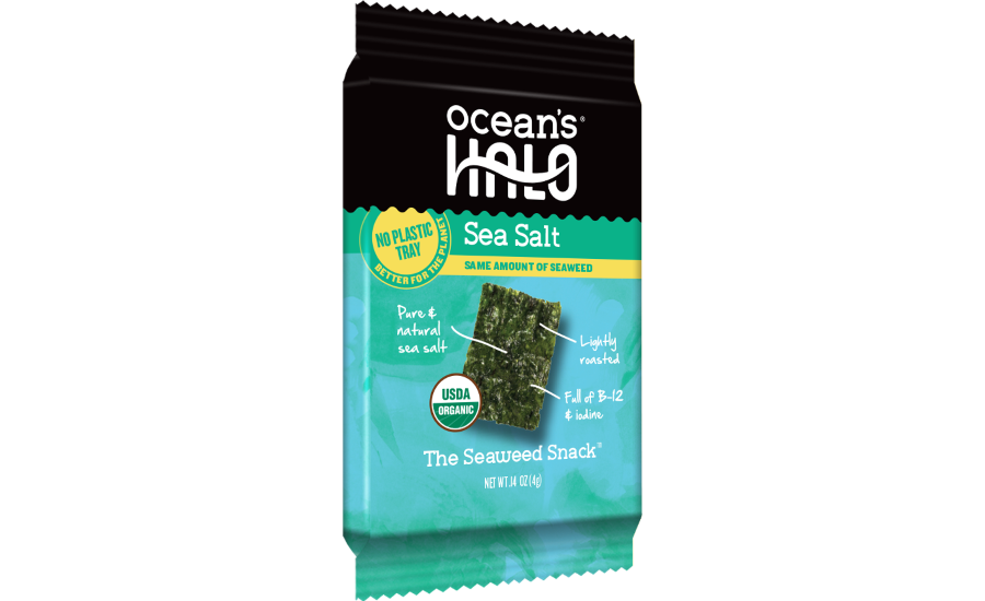 Ocean's Halo seaweed snacks goes trayless