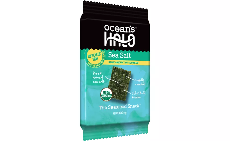 Ocean's Halo seaweed snacks goes trayless