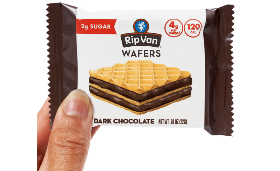 Rip Van Wafers low-sugar and keto-friendly wafer snack