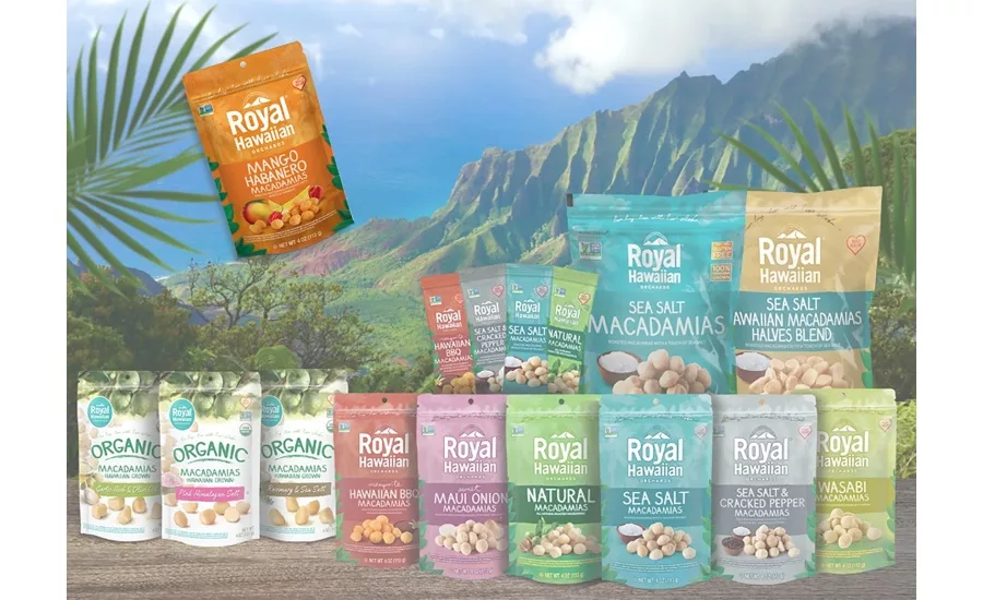 Royal Hawaiian Orchards Mango Habanero Seasoned Macadamia Nuts