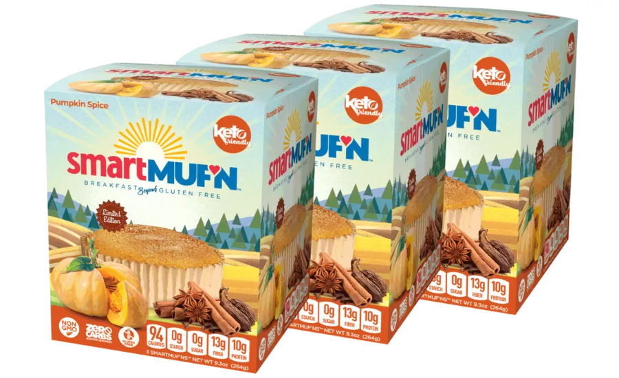 Smart Baking Company seasonal Pumpkin Spice Smartmuf'ns