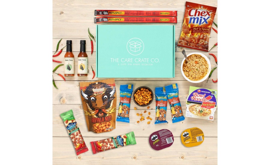 The Care Crate Co. Spicy Snack Box