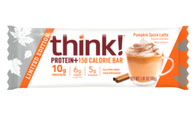 think! Pumpkin Spice Latte and Chocolate Peppermint Bars