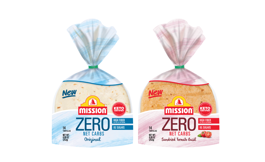 Mission Foods debuts Keto-certified Zero Net Carbs Tortillas