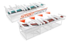 SmartSelect automatic changeover feature for conveyors