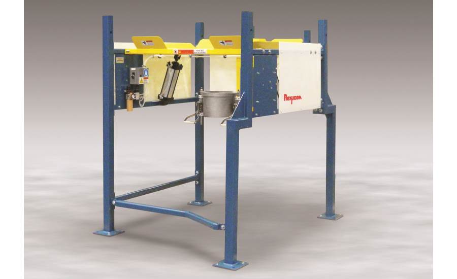 Flexicon low-profile bulk bag discharger