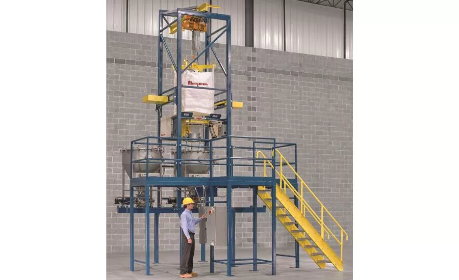 Flexicon Corp. Bulk-Out bulk bag discharging station