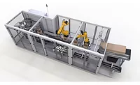 Brenton RT1000 Top-Load RSC Robotic Case Packer Brenton RT1000 Top-Load RSC Robotic Case Packer