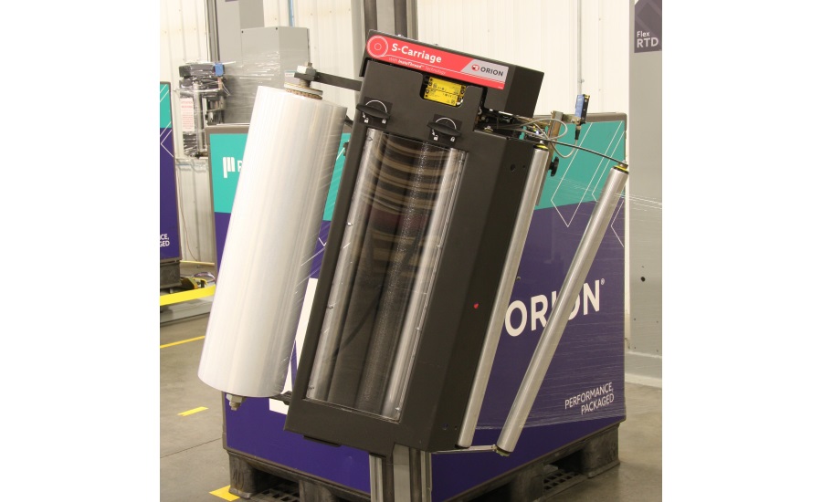 Orion to demo new S-Carriage wrapping technology, pallet wrapping systems at PACK EXPO 2021