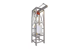 Gericke BBU Big Bag Unloaded aids combustible dust incident prevention