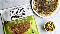 Za'atar Manoushe Frozen Middle Eastern Flatbread Za'atar Manoushe Middle Eastern Flatbread
