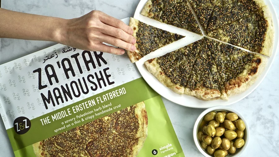Za'atar Middle Eastern Flatbread Manoushe