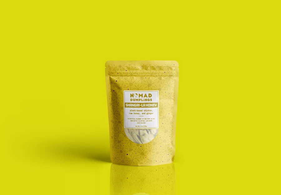 Meatless Nomad Dumplings No Evil Foods Plant-Based Shangri-La Honey