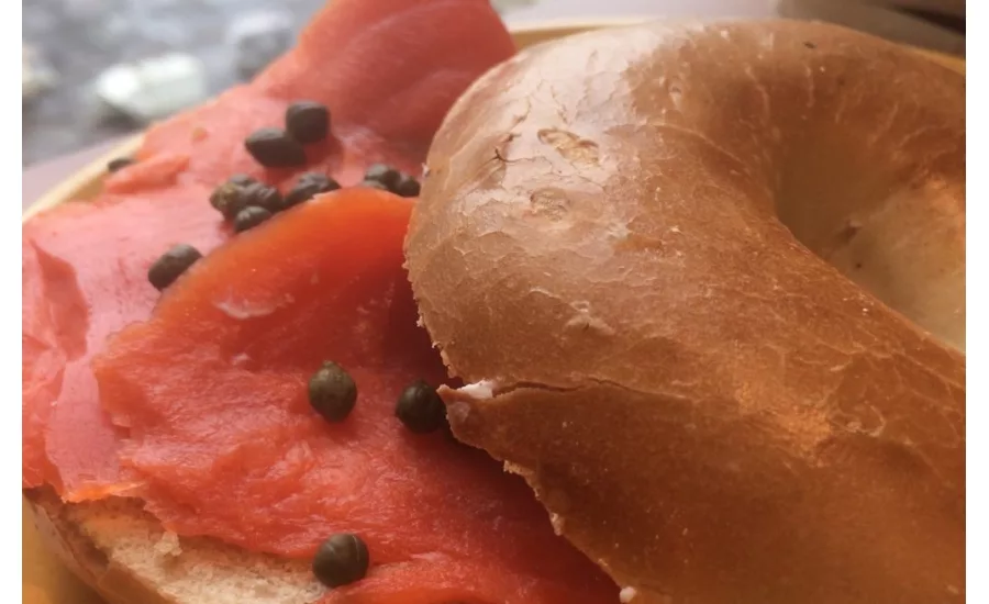 Lox and bagel