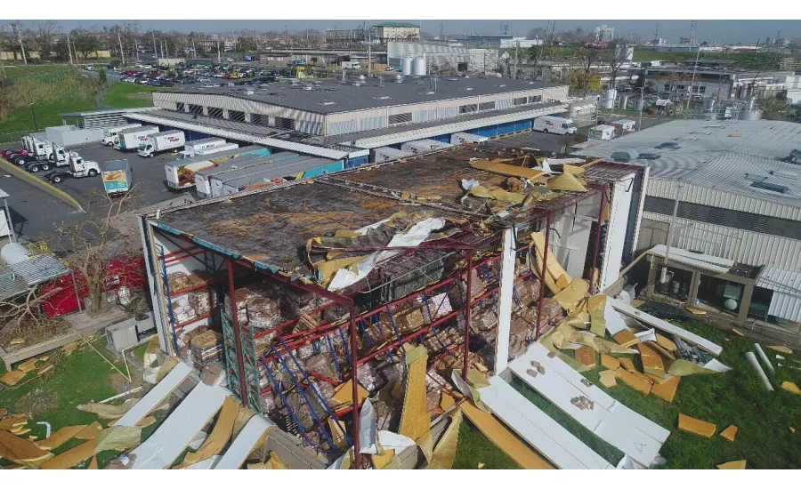 Destroyed Warehouse