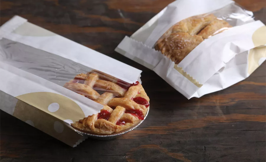 Improving sustainability and performance in snack and bakery packaging materials