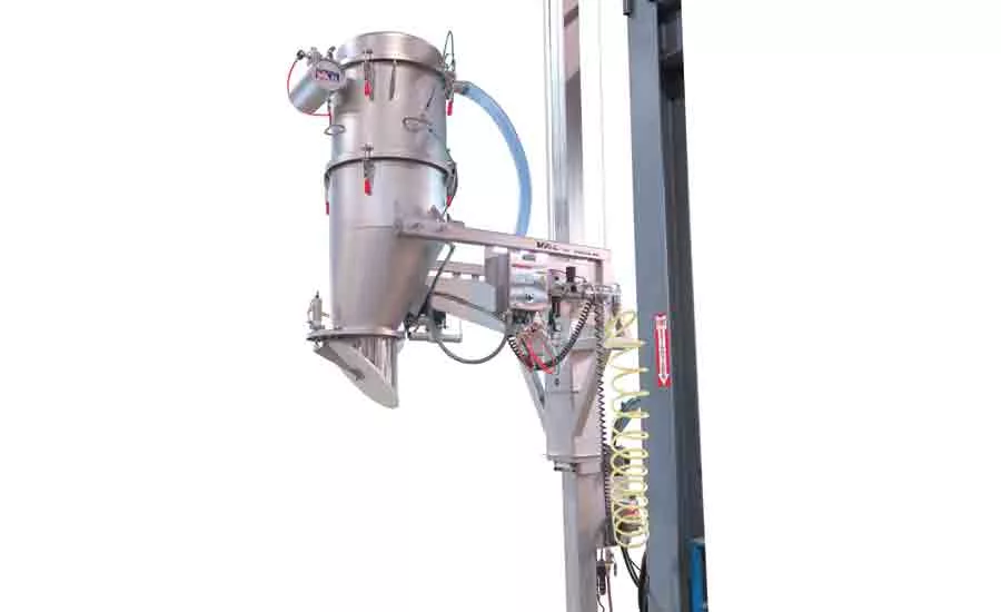 Equipment to streamline snack and bakery ingredient handling