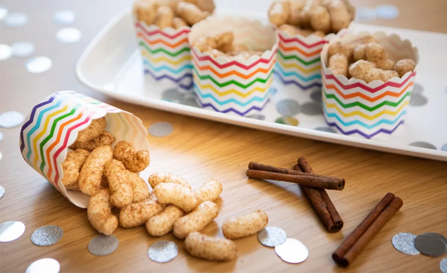 Developing new, enticing varieties of puffed and extruded snacks