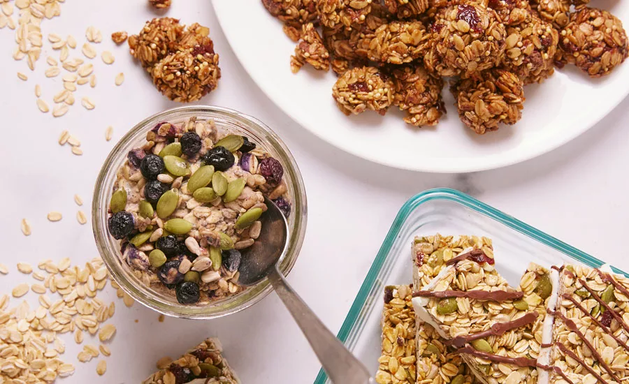 Innovative grains for new snack and bakery products