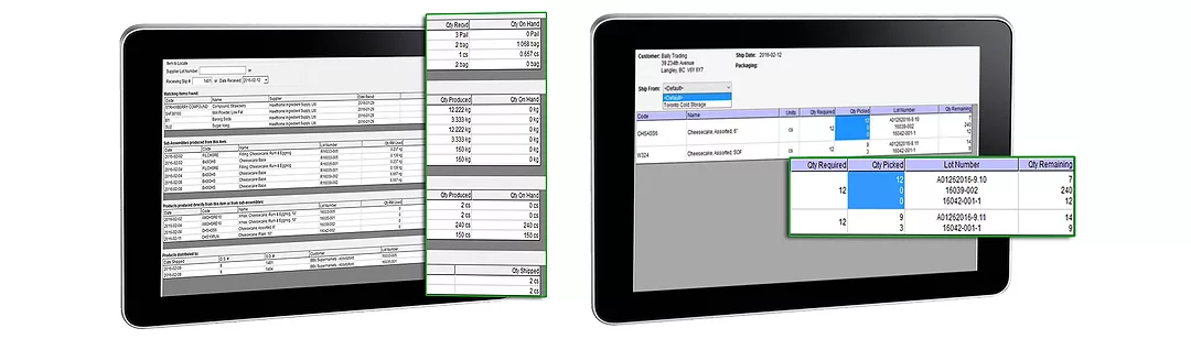 Advanced warehouse software solution for snack and bakery operations