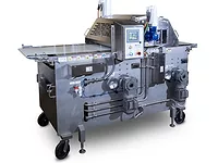 Automation, sanitation, gentler handling sought for slicing, cutting, portioning equipment Automation, sanitation, gentler handling sought for slicing, cutting, portioning equipment