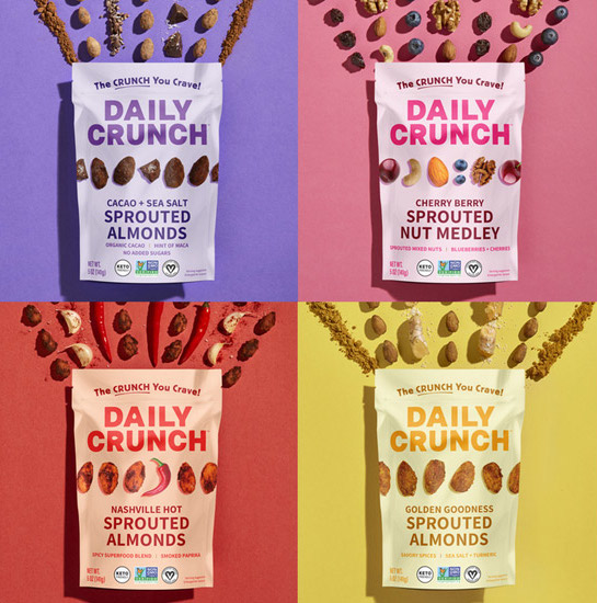 Daily crunch flavor varieties