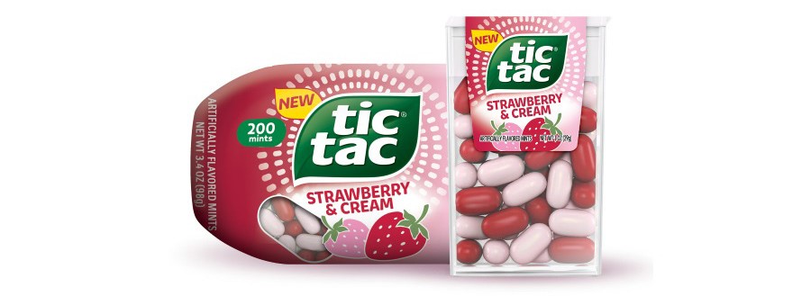 Strawberry & Cream Tic Tac