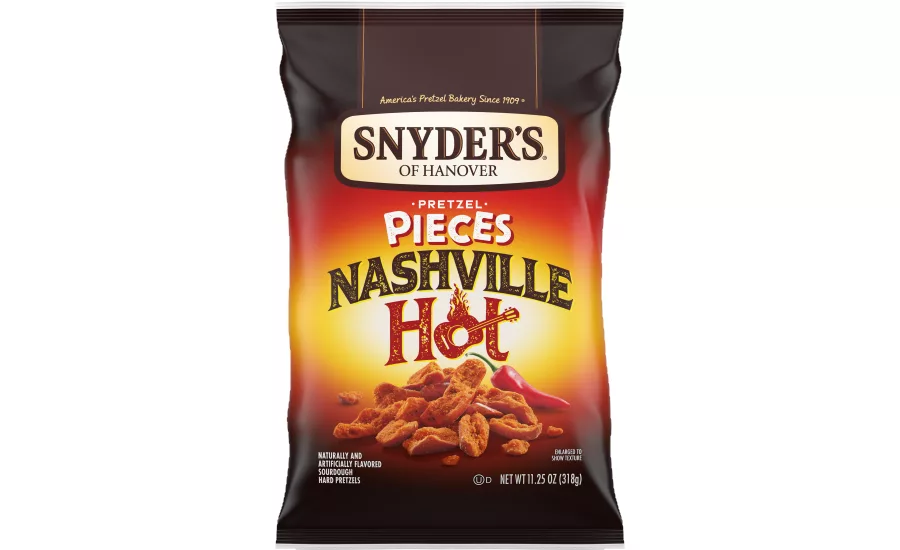 Snyder's of Hanover Nashville Hot Pretzel Pieces