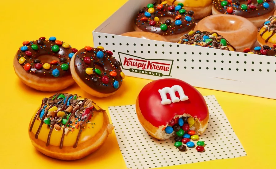 Krispy Kreme collaborates with M&M's for first time ever in the U.S.