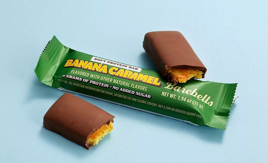 Barebells Banana Caramel soft protein bar