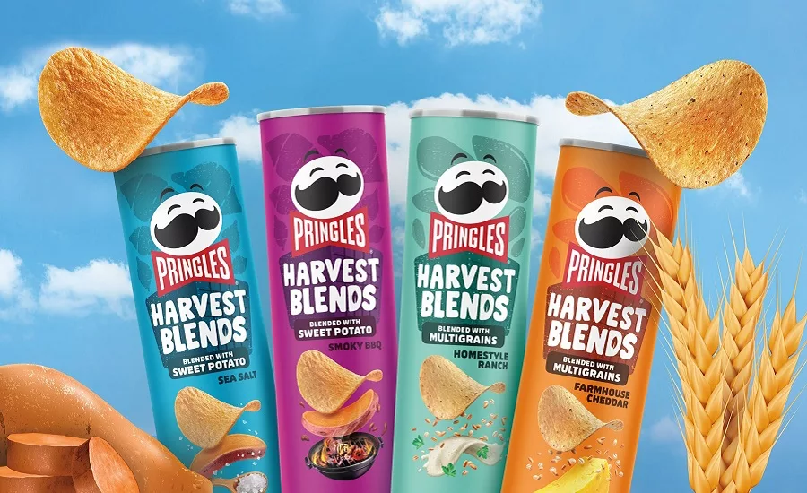 Pringles Harvest Blends crisps 