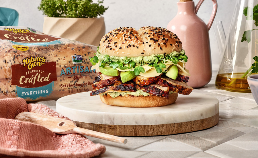 Nature's Own Artisan Hamburger Buns