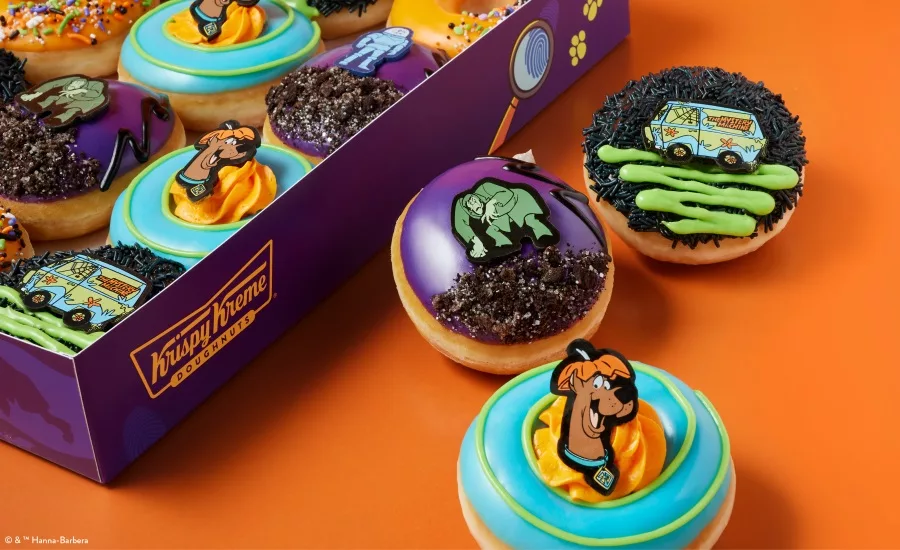Krispy Kreme first-ever Scooby-Doo Halloween doughnuts