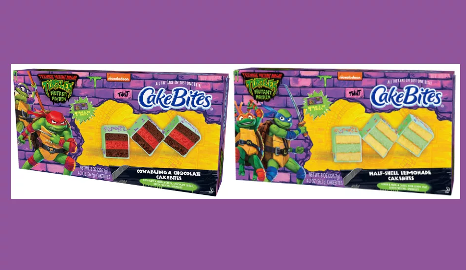 Cookies United Teenage Mutant Ninja Turtle CakeBites