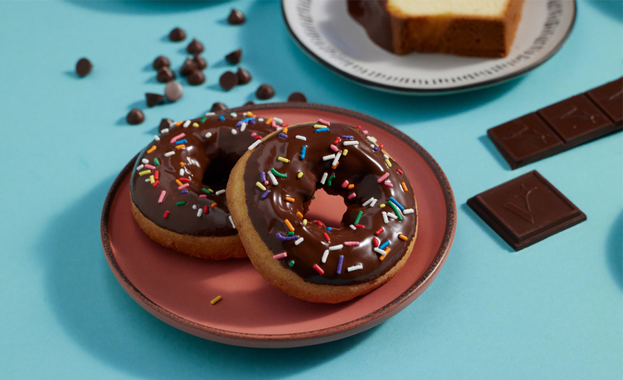 chocolate donuts