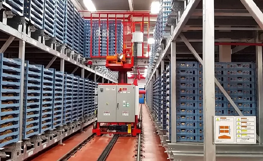 The AS/RS system from AMF
