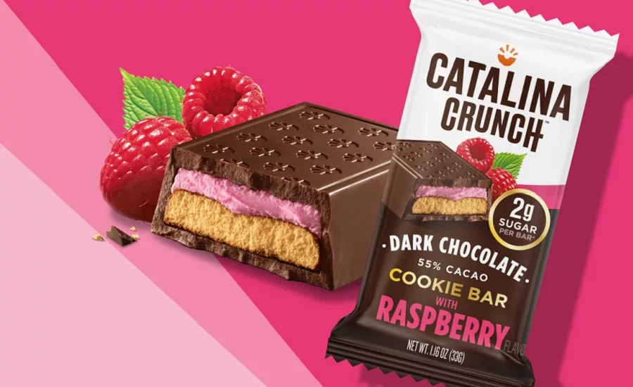 Catalina Crunch introduces two varieties of Dark Chocolate Cookie Bars