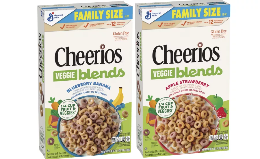 General Mills Cheerios Veggie Blends