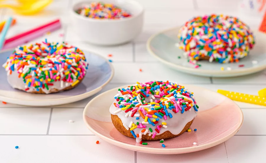 donuts with sprinkles