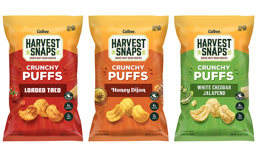 harvest snap crunchy puffs chips