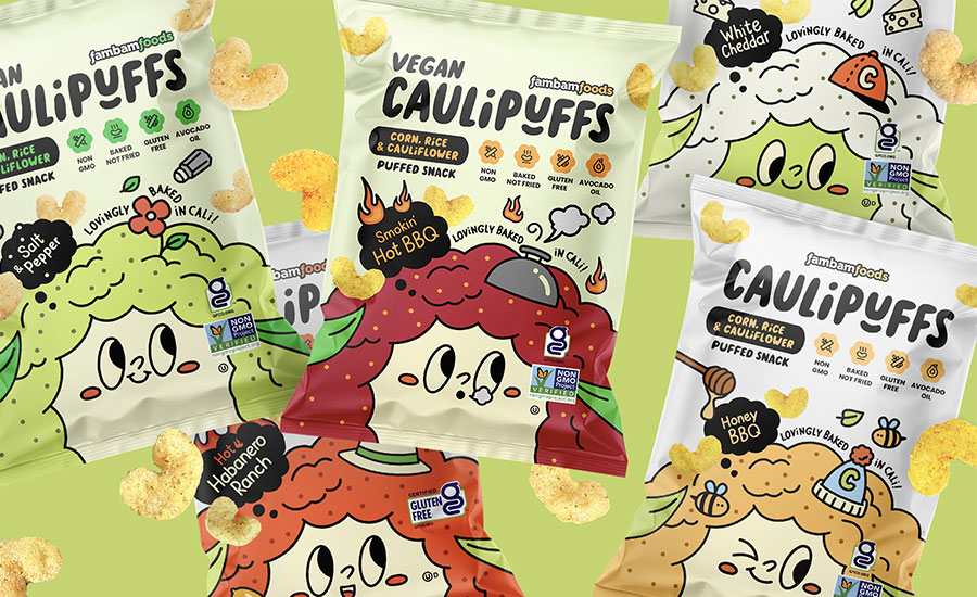 vegan caulipuffs chips